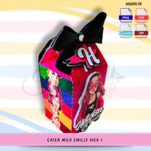Caixa Milk – Emilly Vick 1 | Arquivo Digital