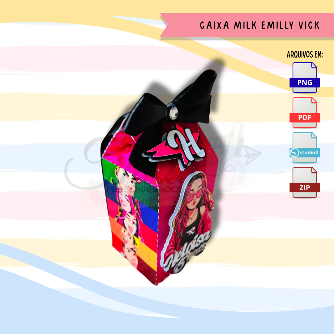 Caixa Milk – Emilly Vick | Arquivo Digital