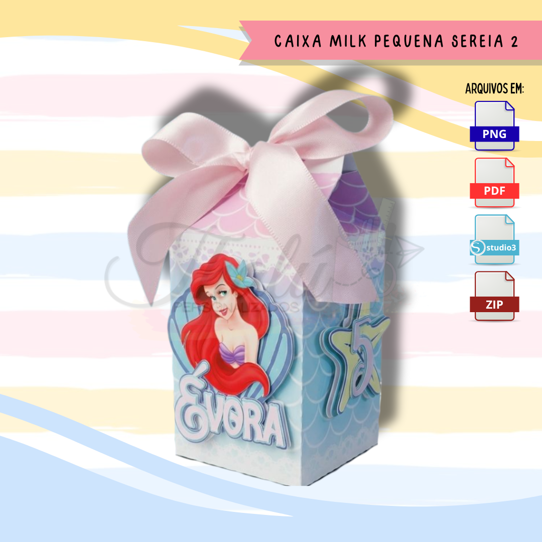 Caixa Milk – Pequena Sereia 2 | Arquivo Digital